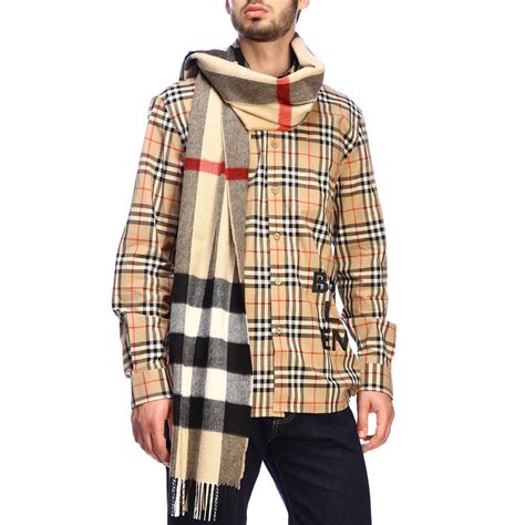 sciarpe burberry uomo|burberry sciarpa regali.